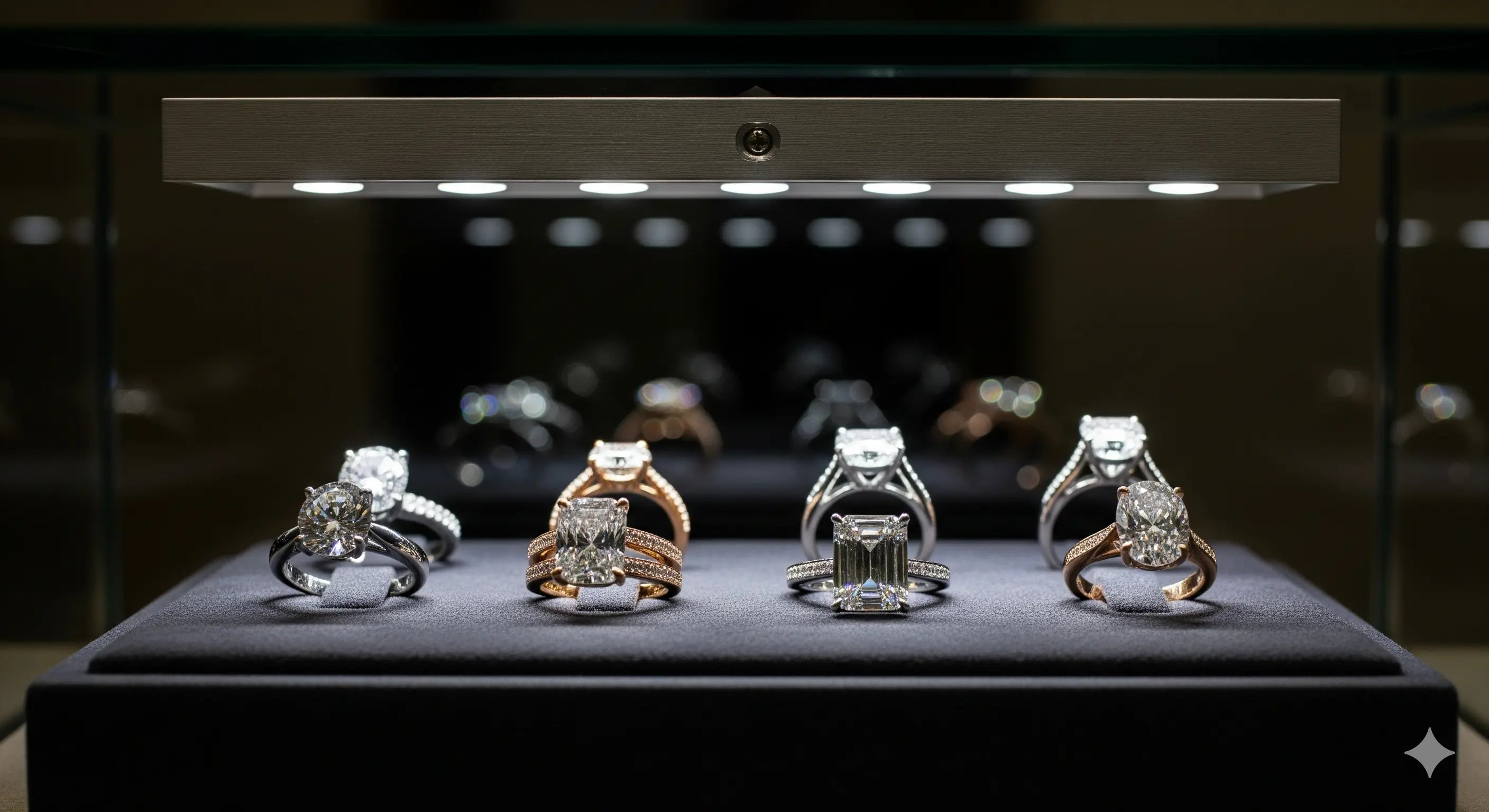 Kuyumcu Vitrinleri İçin Dikdörtgen LED Aydınlatma Rehberi