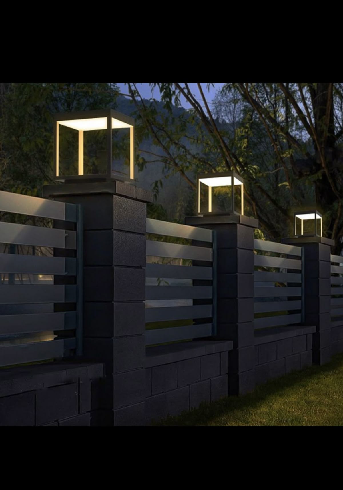 Park Bahçe Duvar Üstü Aplik